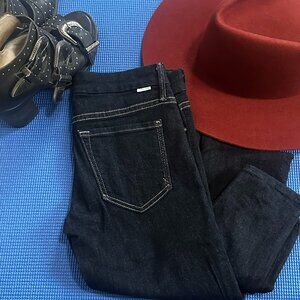 MOTHER Dark Blue Jeans